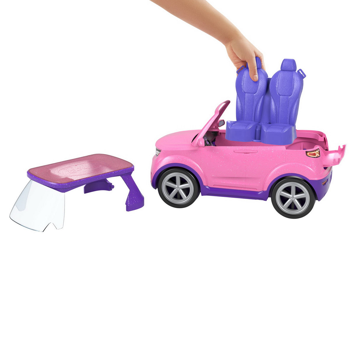 BARBIE MASINA 2IN1