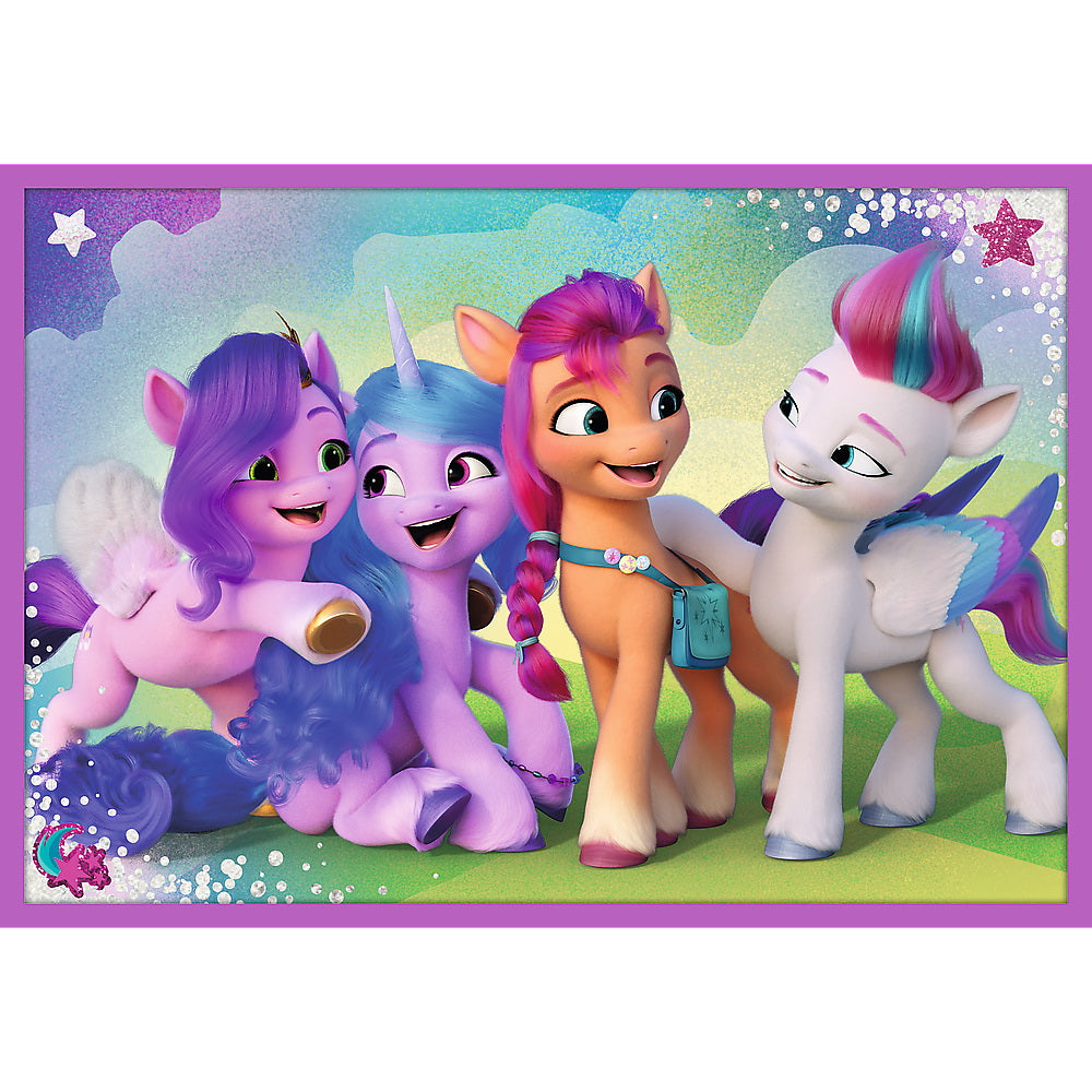 PUZZLE TREFL 10IN1 MY LITTLE PONY - PONEII STRALUCITORI
