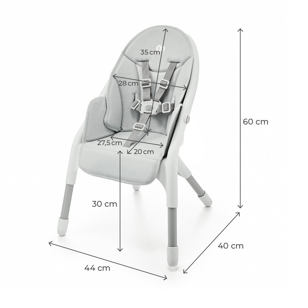 SCAUN DE MASA KINDERKRAFT DINNLY, GREY