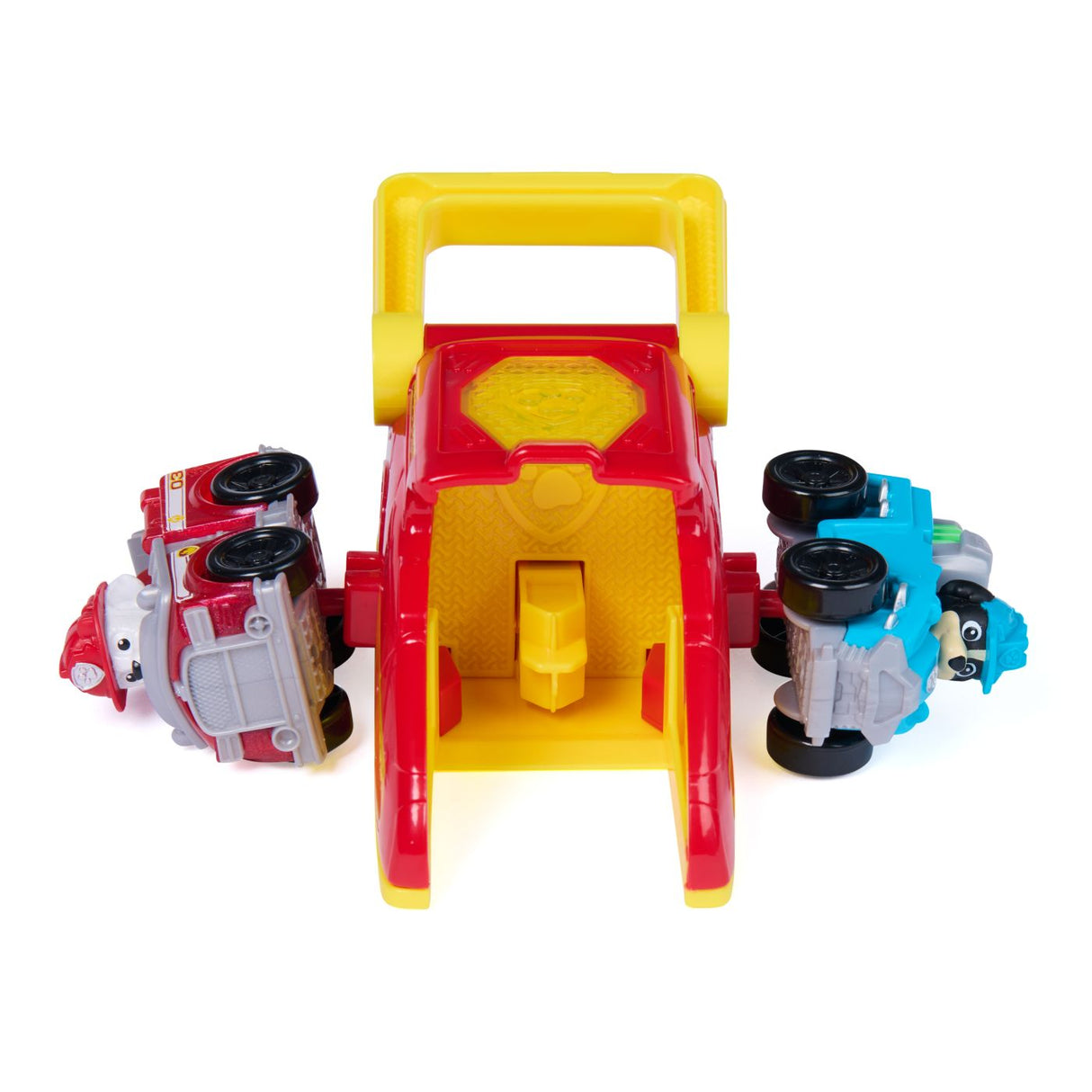 PATRULA CATELUSILOR SET FIGURINA MARSHALL SI VEHICUL CU LANSATOR