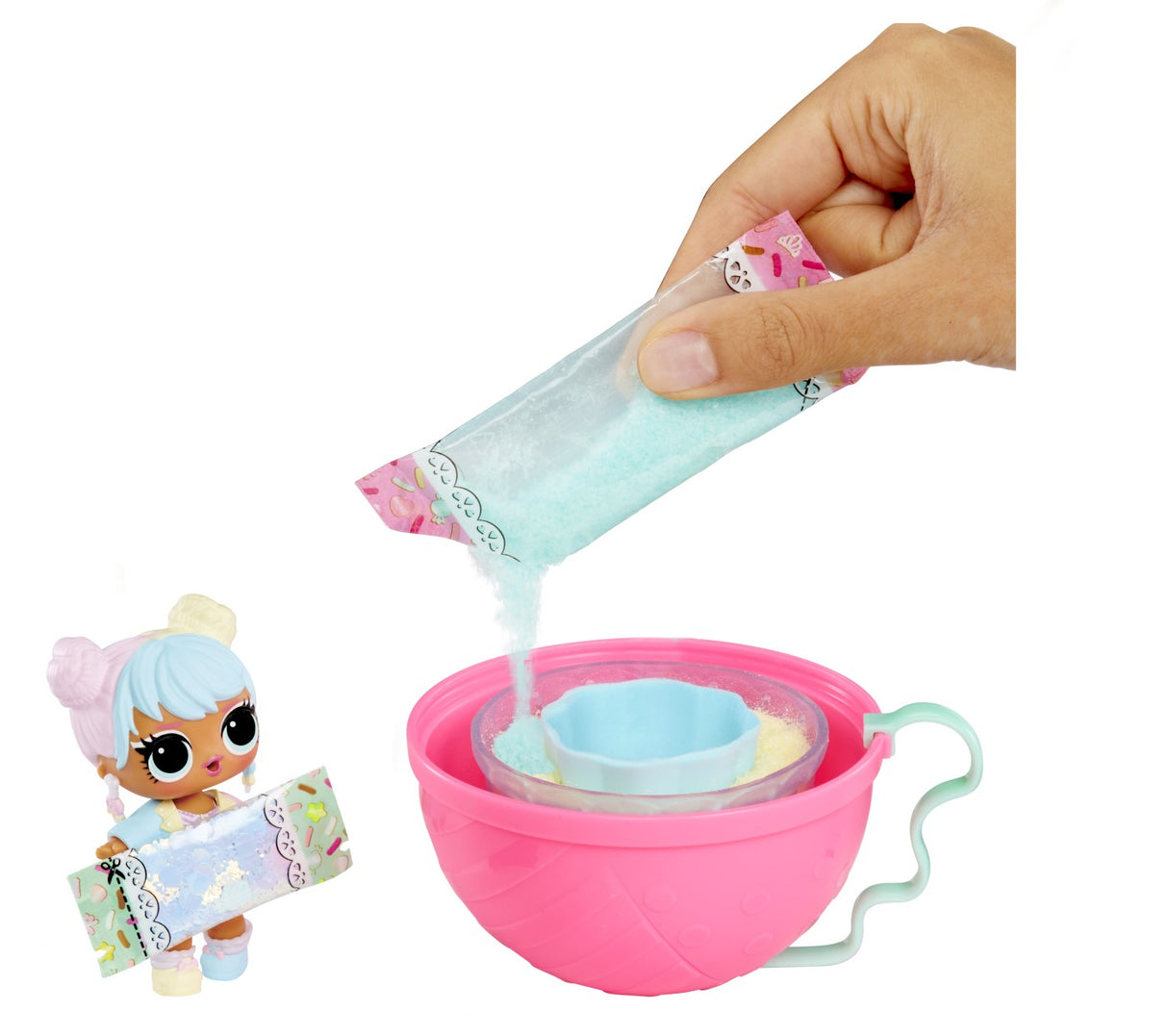 L.O.L. SURPRISE! MIX&MAKE BIRTHDAY CAKE PAPUSA TOTS