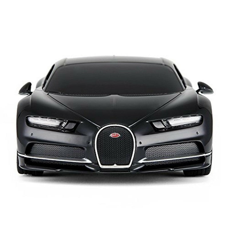 MASINA CU TELECOMANDA BUGATTI CHIRON NEGRU CU SCARA 1 LA 24