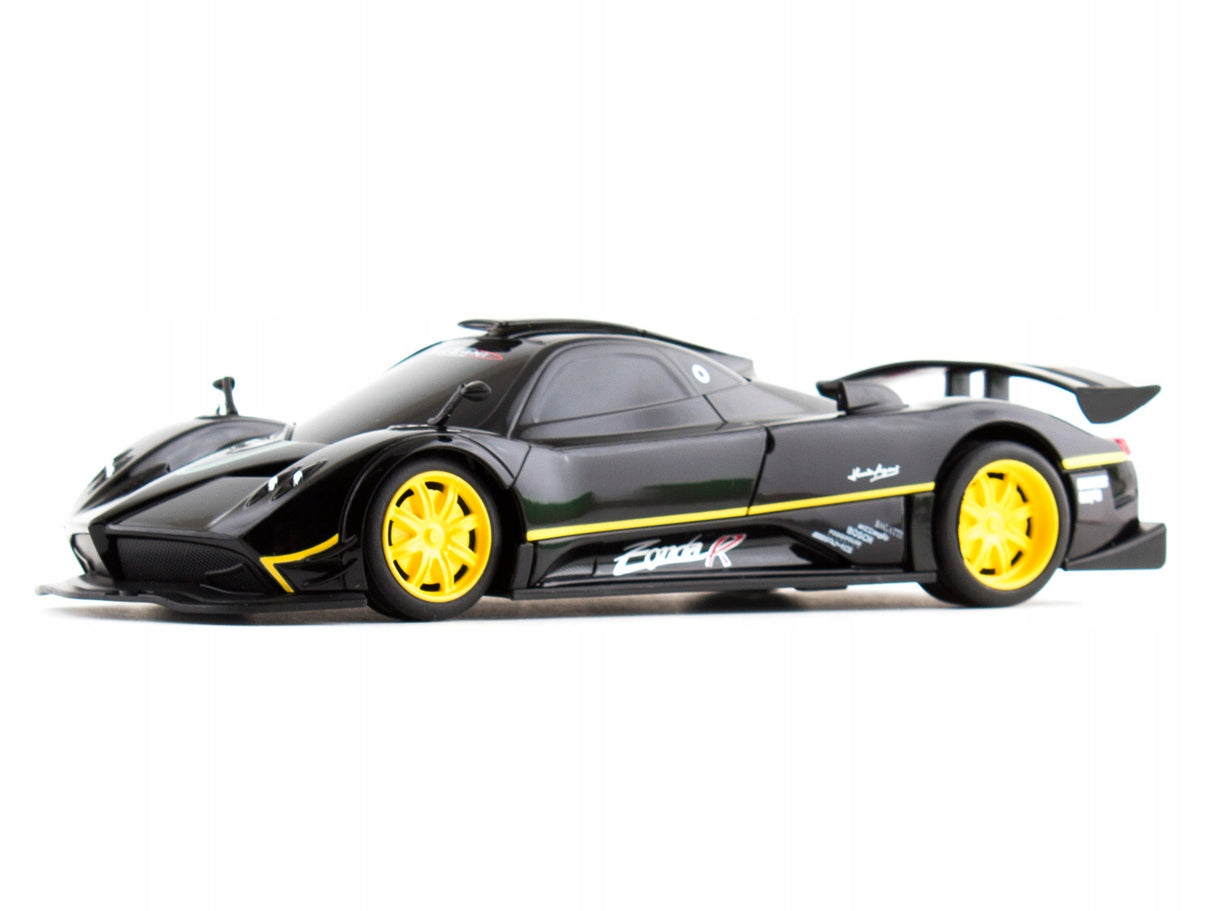 MASINA CU TELECOMANDA PAGANI ZONDA R NEGRU CU SCARA 1 LA 24