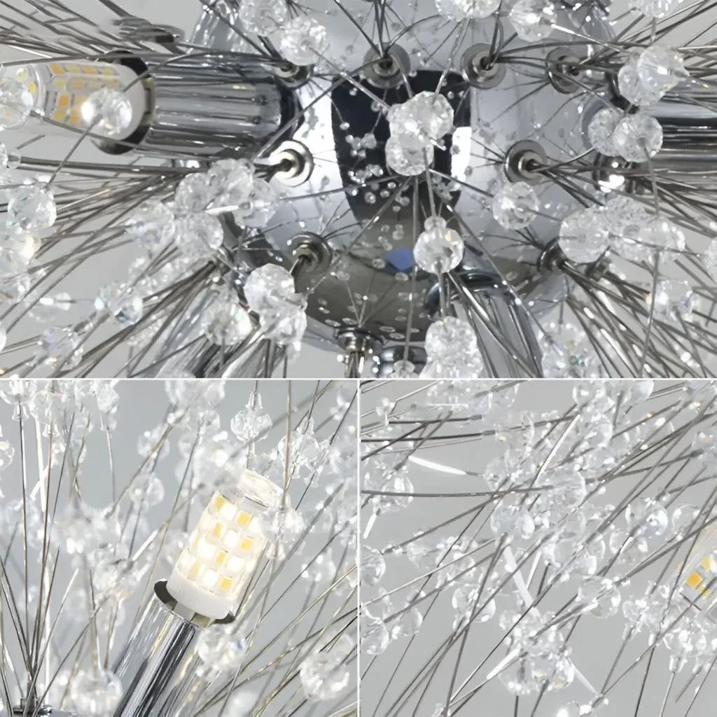 Candelabru Cristal Schonbrunn, 12X G9, Diametru 60Cm, Lucios - vivimall.ro