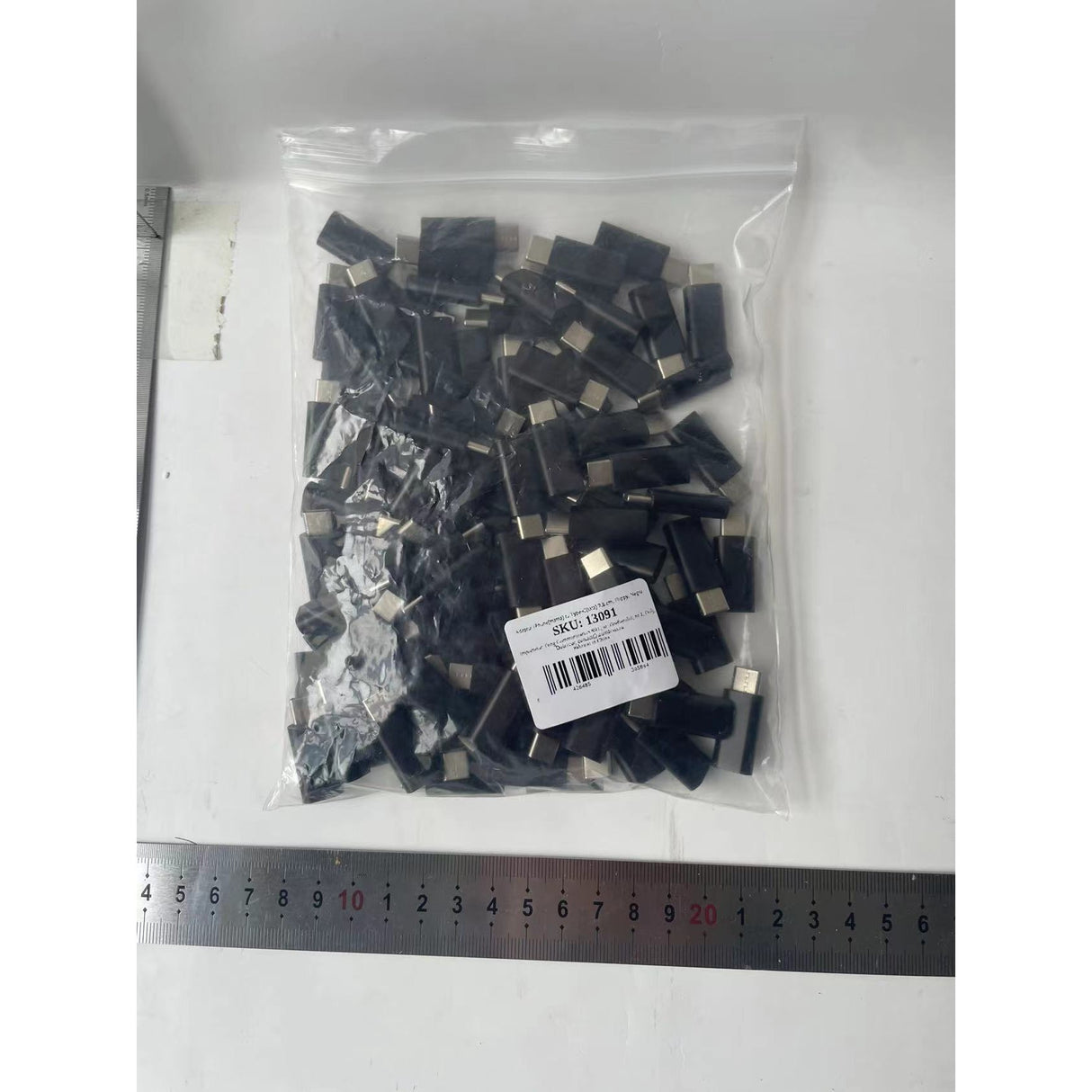 Adaptor Compatibil iPhone(mama) to Type-C(tata) 2,8 cm, Vivimall, Negru - vivimall.ro