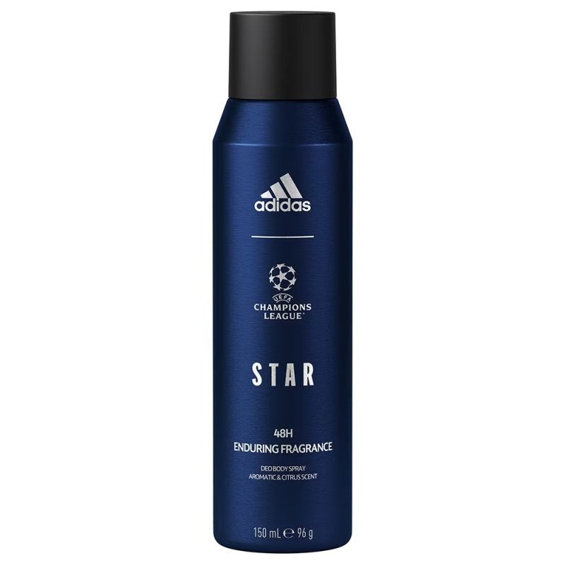 Deodorant Spray Barbati, Adidas, Champions League Star, Enduring Fragrance, 150 ml