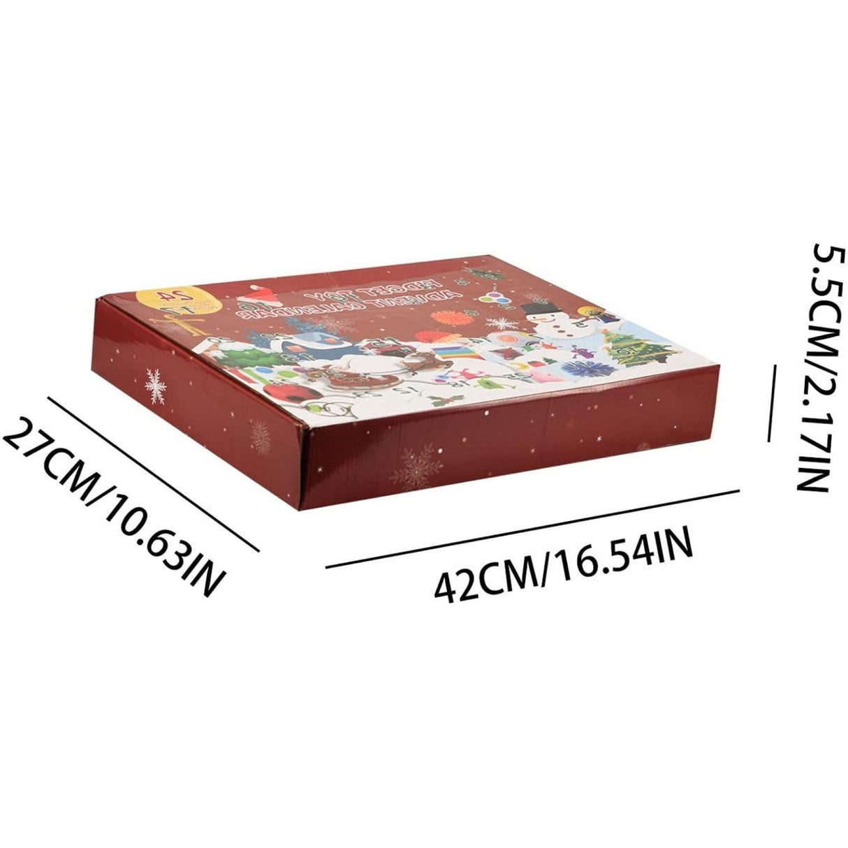 Advent Calendar Fidget Toys, Vivimall, Model Craciun, Multicolor - vivimall.ro