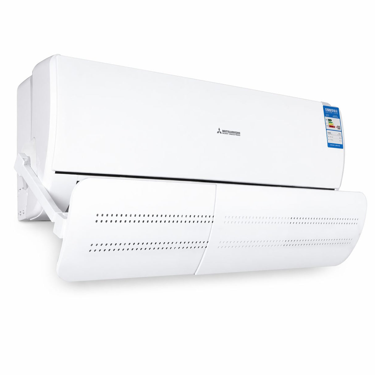 Deflector pentru Aer Conditionat, Flippy, Model A cu Brat Ajustabil si Orificii de Ventilare, Capac pentru Directionarea Fluxului de Aer si Reducerea Curentului Direct - vivimall.ro