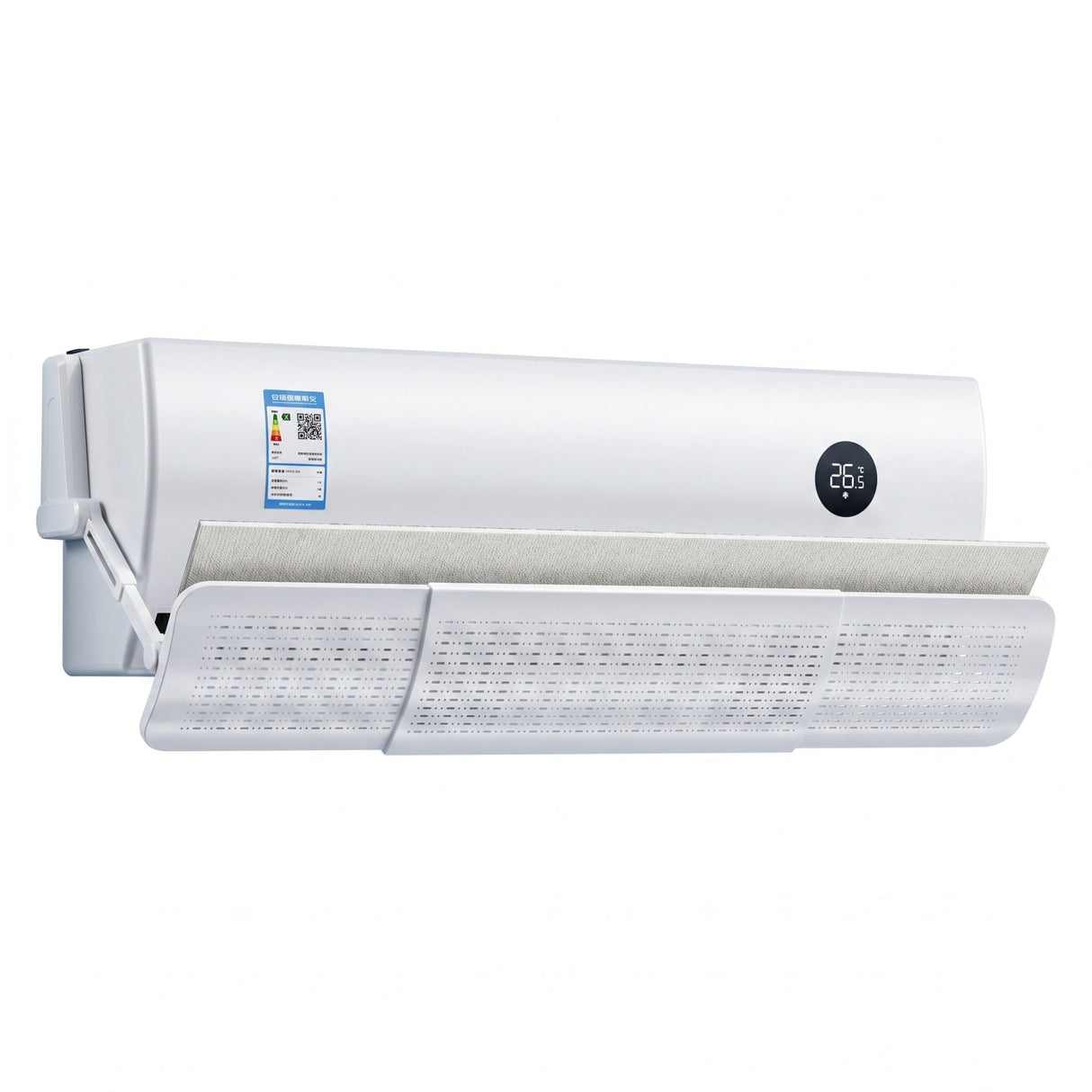 Deflector pentru Aer Conditionat, Flippy, Model Standard, Universal, Protectie Impotriva Curentului De Aer Rece Sau Cald, Ajustabil 180 Grade - vivimall.ro