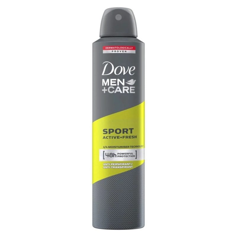 Antiperspirant Deodorant, Dove, 250 ml Men Sport Active Fresh