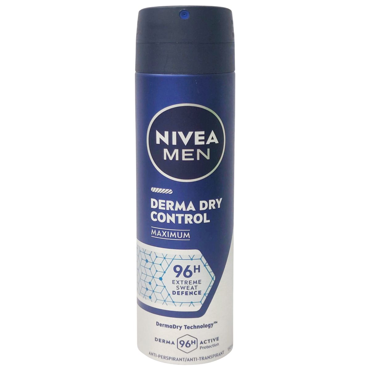 Antiperspirant Deodorant, Nivea, 150 ml Men Derma Dry Control