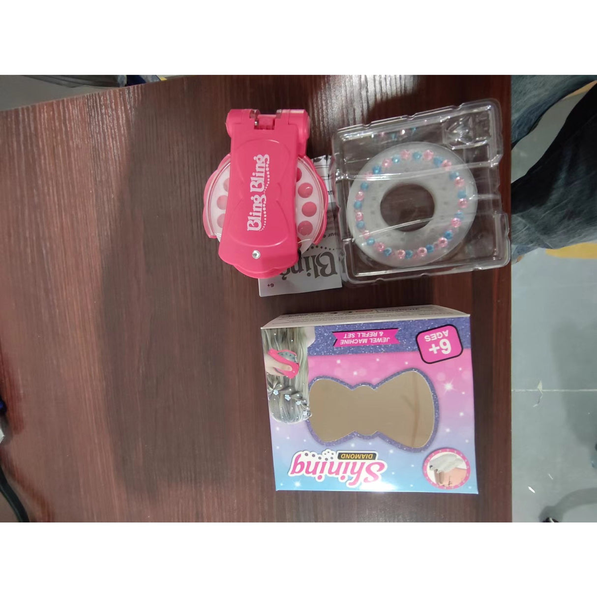 Aparat aplicare strasuri Vivimall, Plastic, 11.5x9.5x8 cm, Multicolor - vivimall.ro