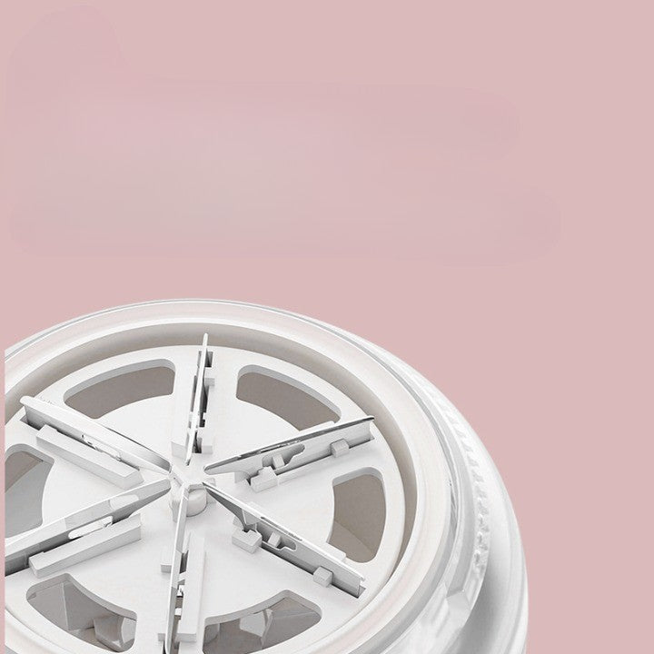 Aparat Pentru Curatat Scame, Par Si Praf, Vivimall, Trimmer pentru Diferite Tipuri De Material, Cu Lame Din Otel Inoxidabil, Maner Flexibil, Incarcare Prin USB, 13x8 cm, Alb - vivimall.ro