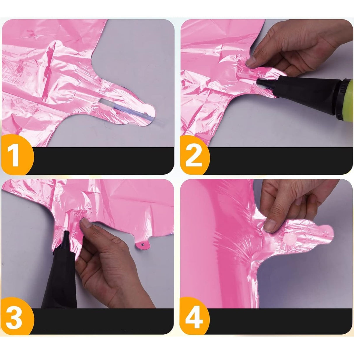 Balon din Folie Vivimall, Cifra 6, 81 cm, Pentru Aer sau Heliu, Bulk, Mov - vivimall.ro