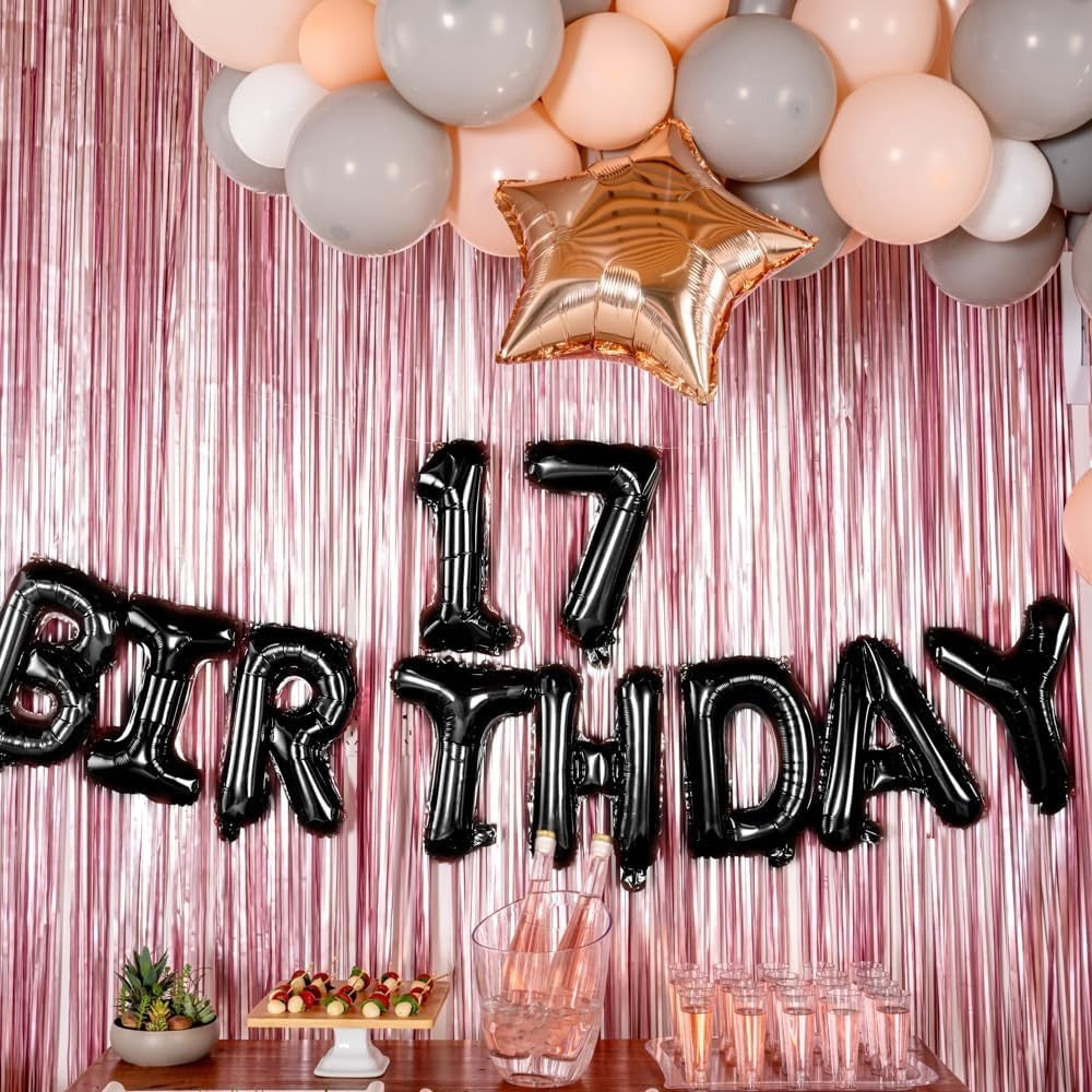 Balon din Folie Metalizata, Vivimall, Figurina Cifra, Tema Aniversare 100 cm, Ambalaj Individual, Pai inclus, Umflare cu Aer sau Heliu, Negru, Cifra 7 - vivimall.ro