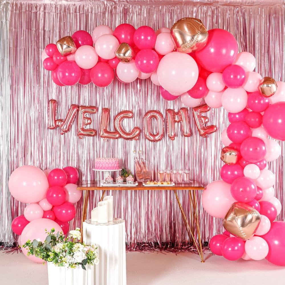 Balon Folie Metalizata Litera C, Vivimall, 40 cm, Umflati cu Heliu sau Aer, Ambalaj Individual, Pai inclus, Rose Gold - vivimall.ro