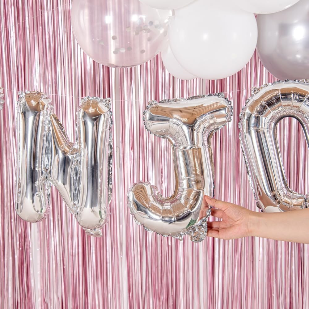 Balon Folie Metalizata Litera J, Vivimall, 80 cm, Umflati cu Heliu sau Aer, Ambalaj Individual, Pai inclus, Argintiu - vivimall.ro