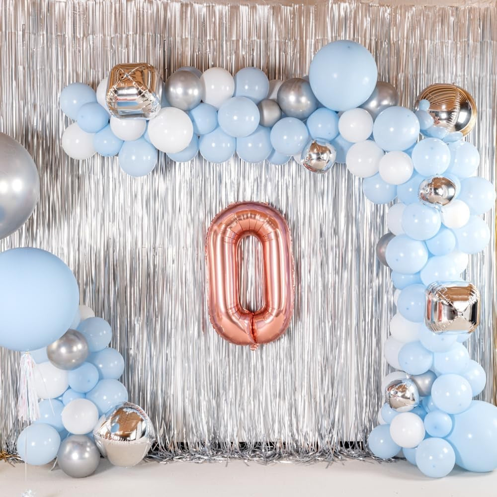 Balon Folie Metalizata Litera O, Vivimall, 80 cm, Umflati cu Heliu sau Aer, Ambalaj Individual, Pai inclus, Rose Gold - vivimall.ro