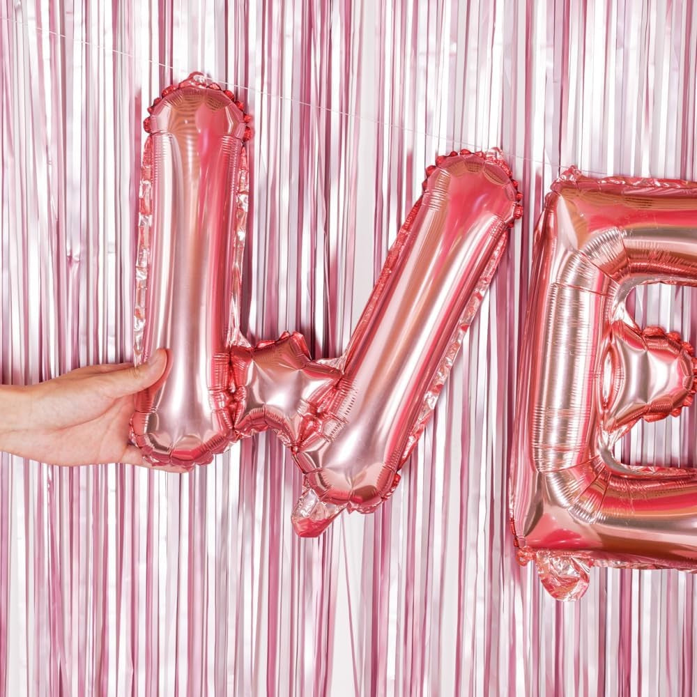 Balon Folie Metalizata Litera W, Vivimall, 40 cm, Umflati cu Heliu sau Aer, Ambalaj Individual, Pai inclus, Rose Gold - vivimall.ro