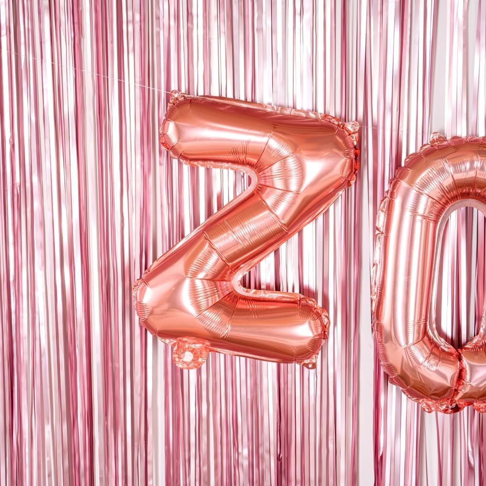 Balon Folie Metalizata Litera Z, Vivimall, 40 cm, Umflati cu Heliu sau Aer, Ambalaj Individual, Pai inclus, Rose Gold - vivimall.ro