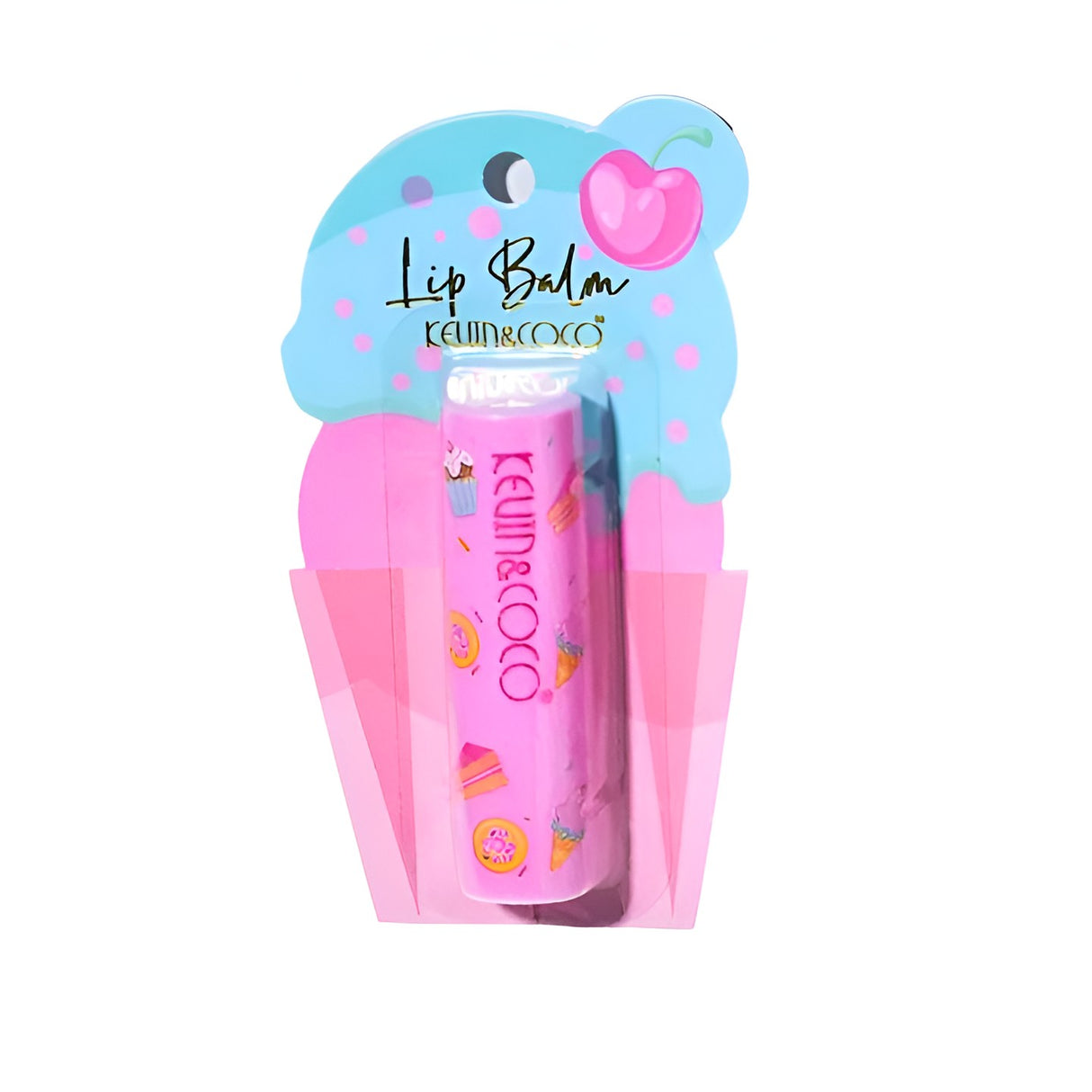 Balsam De Buze, Kevin&Coco, Cookies, Hidratare, Catifelare, Cremos, 13.5X7.5X2 Cm, Albastru - vivimall.ro