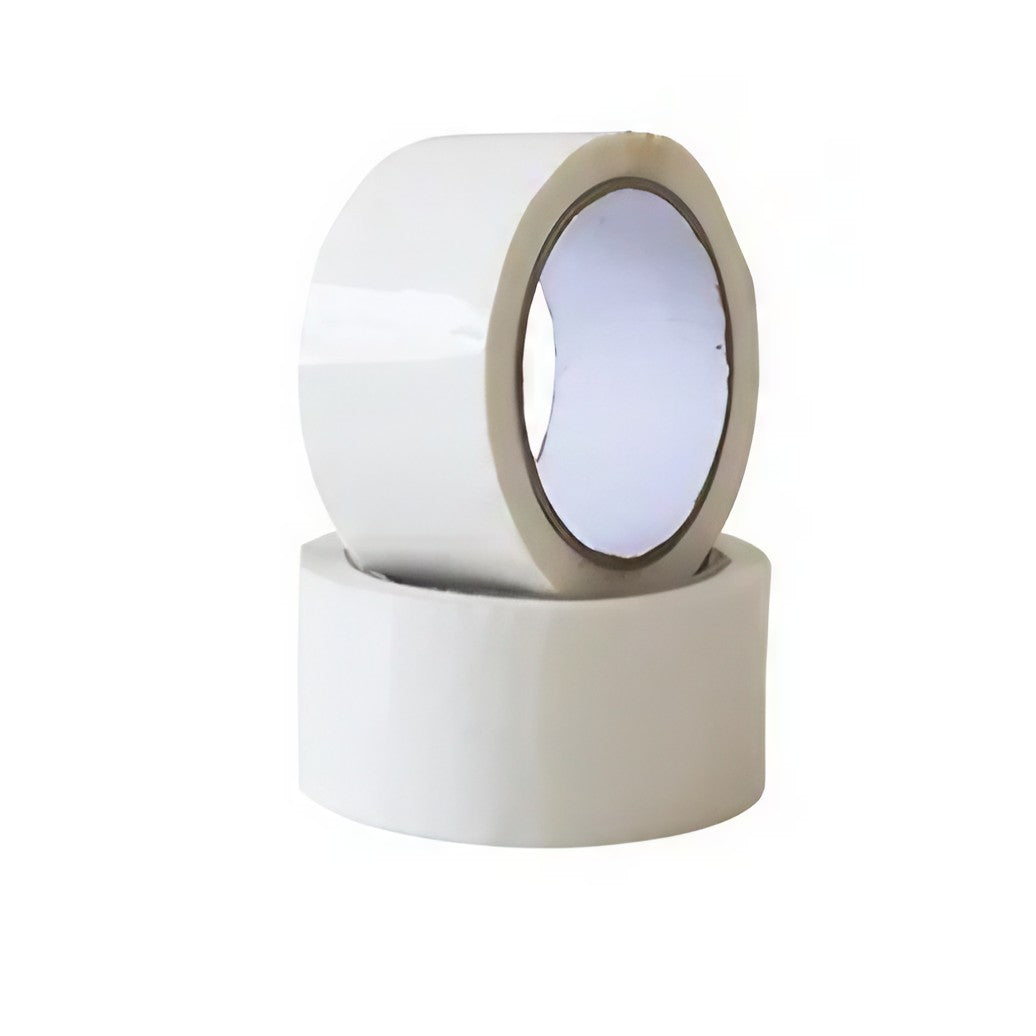 Banda Adeziva, Low Noise, 50mmx66m, Alba , 36 role/cutie - vivimall.ro