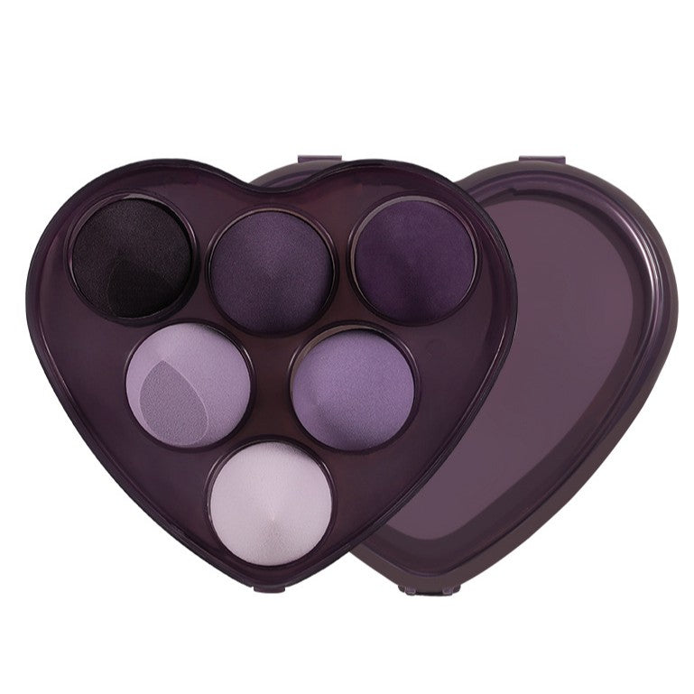 Комплект от 6 първокласни гъби за грим | GlowBlend