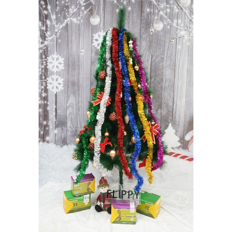 Beteala Craciun, Flippy, albastru, marimea: 2 m x 5 cm material:folie PVC, interior/exterior - vivimall.ro