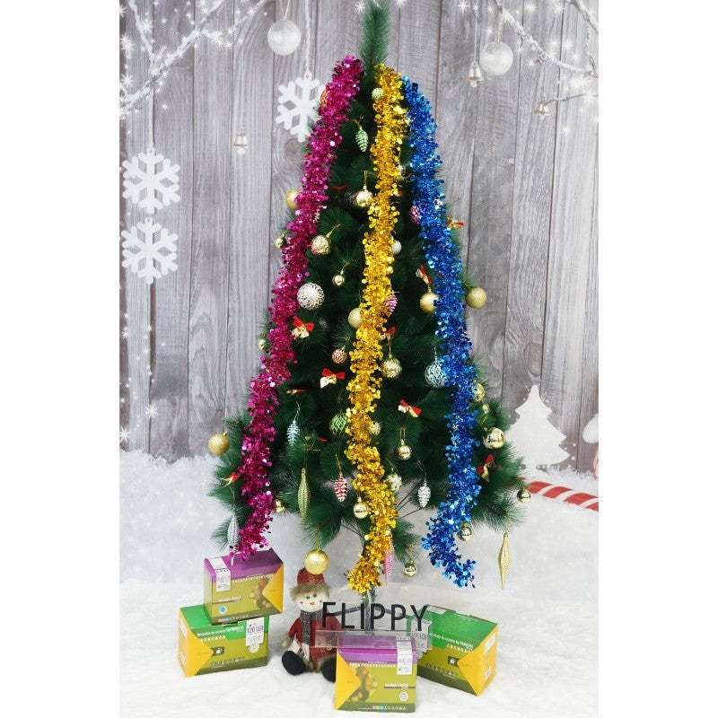 Beteala Craciun, Flippy, albastru, marimea: 2 m x 9 cm material:folie PVC, interior/exterior - vivimall.ro