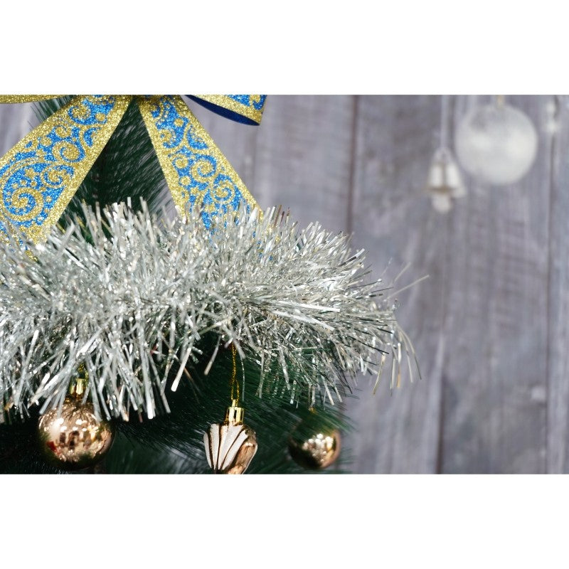 Beteala Craciun, Flippy, argintiu, marimea: 2 m x 11 cm material:folie PVC, interior/exterior - vivimall.ro