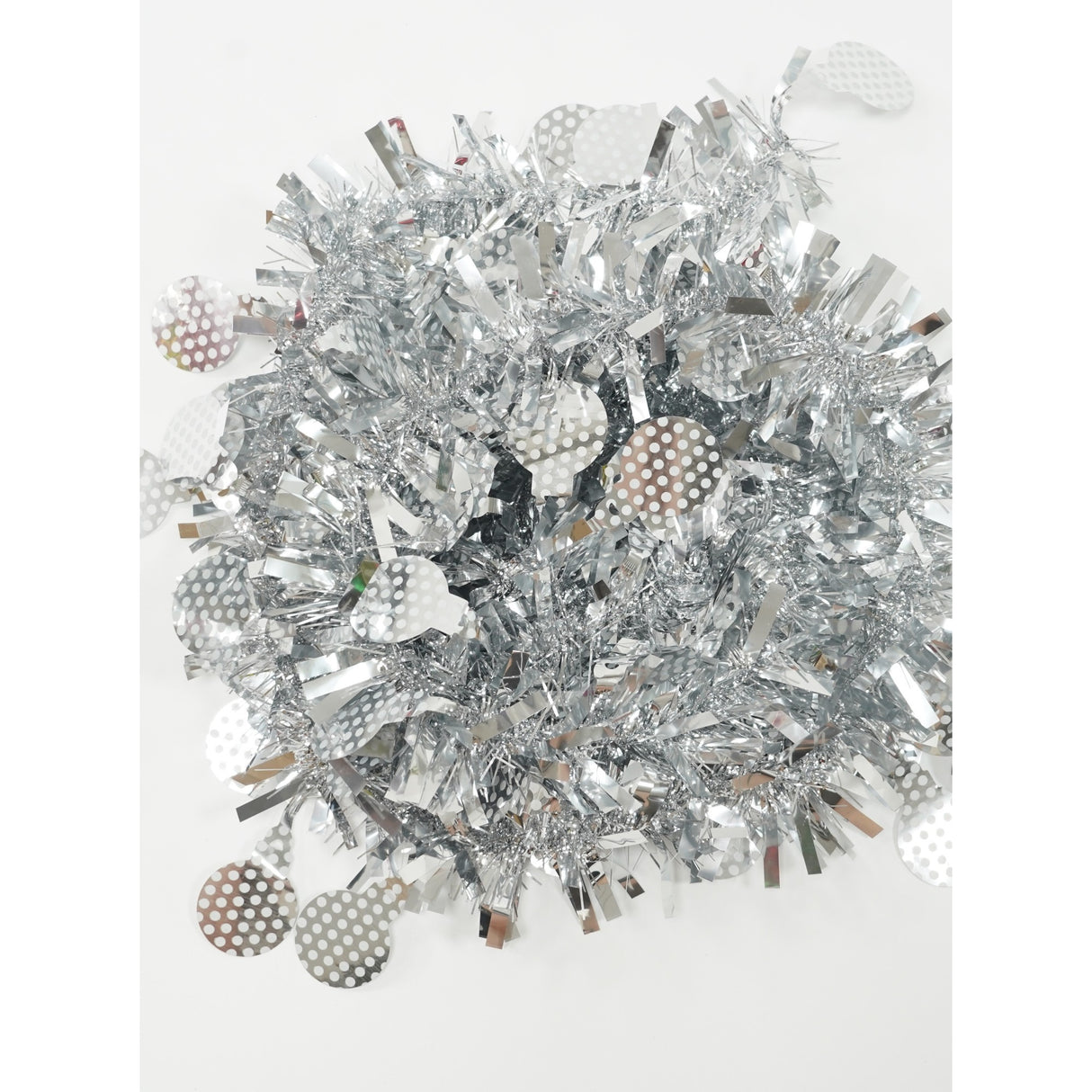 Beteala Craciun, Flippy, argintiu, marimea: 2 m x 11 cm x 9 cm material:folie PVC, interior/exterior - vivimall.ro