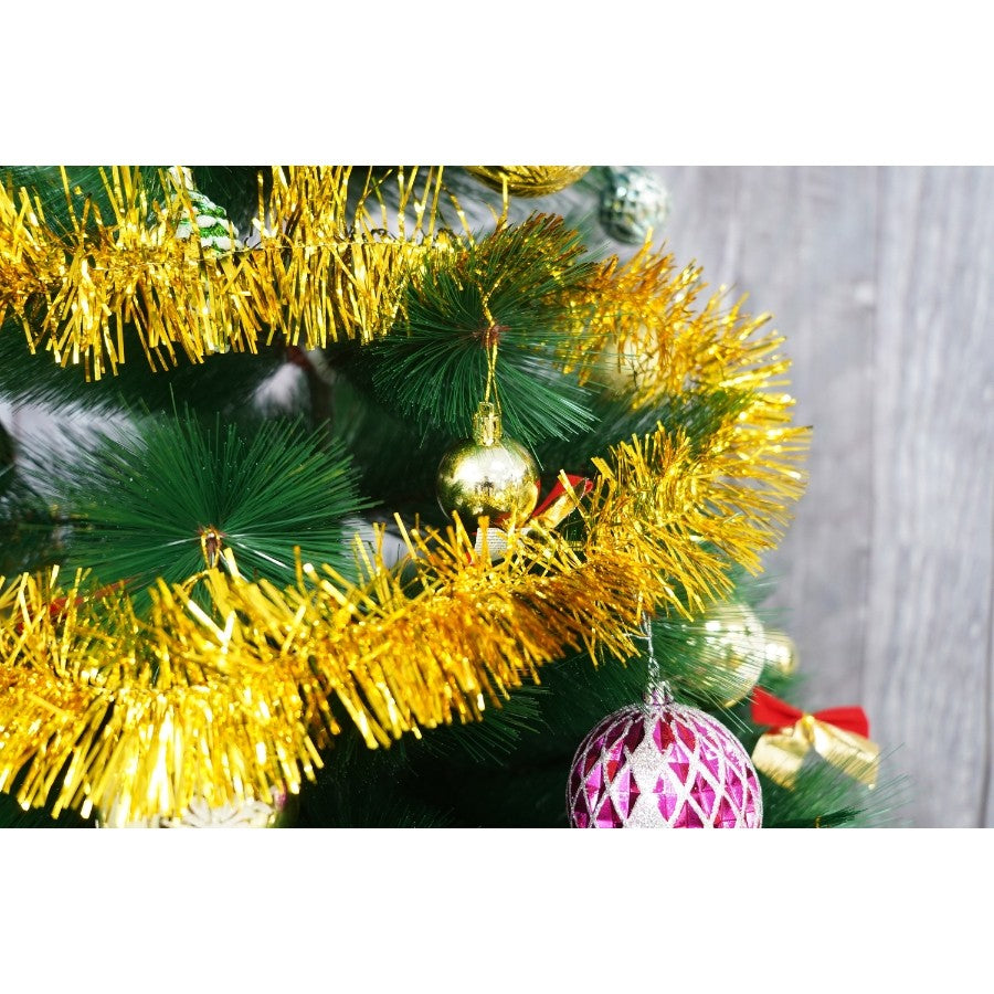 Beteala Craciun, Flippy, auriu, marimea: 2 m x 7 cm material:folie PVC, interior/exterior - vivimall.ro