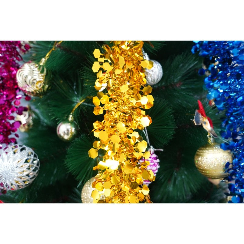 Beteala Craciun, Flippy, galben, marimea: 2 m x 9 cm material:folie PVC, interior/exterior - vivimall.ro