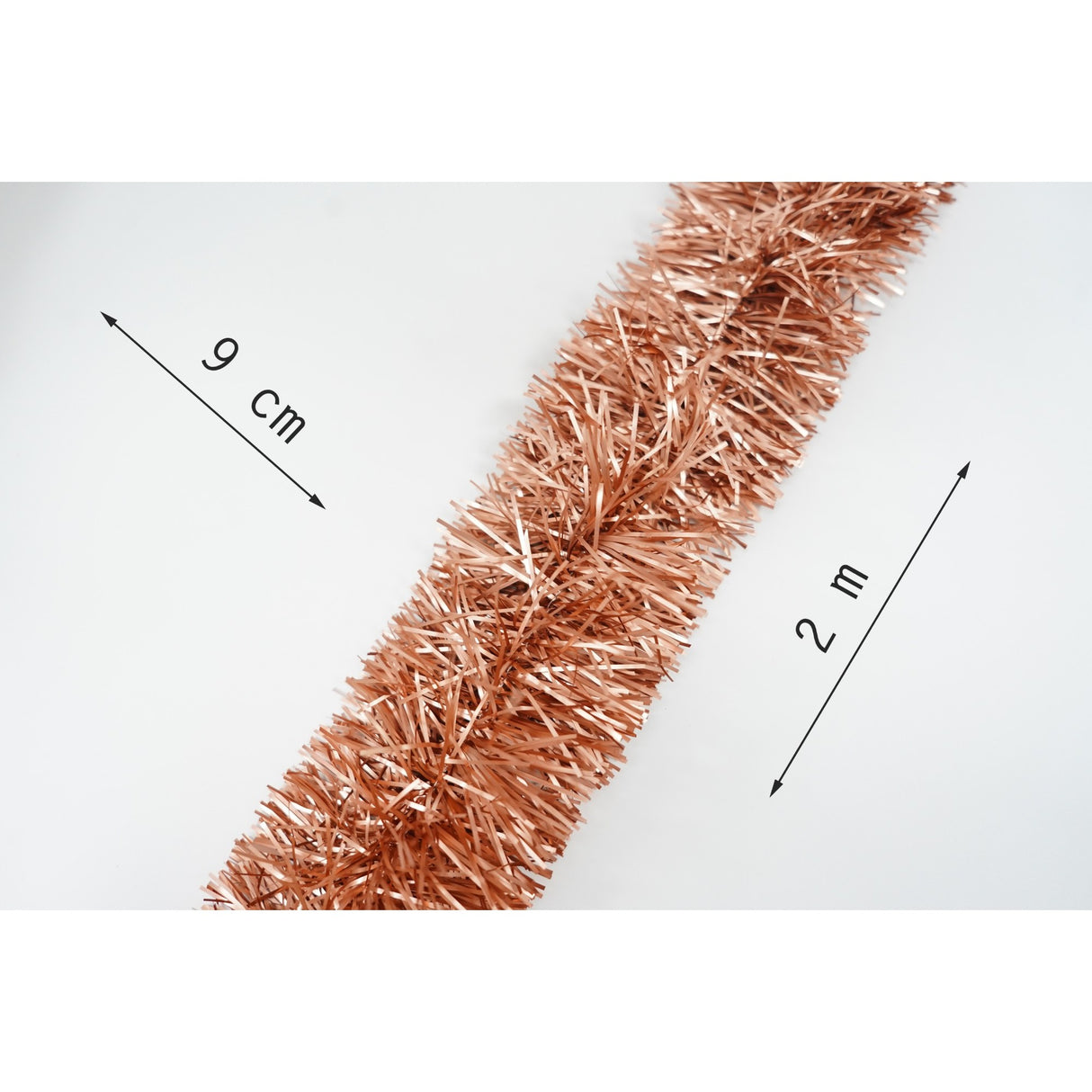 Beteala Craciun, Vivimall, portocale, marimea: 2 m x 9 cm material:folie PVC, interior/exterior - vivimall.ro