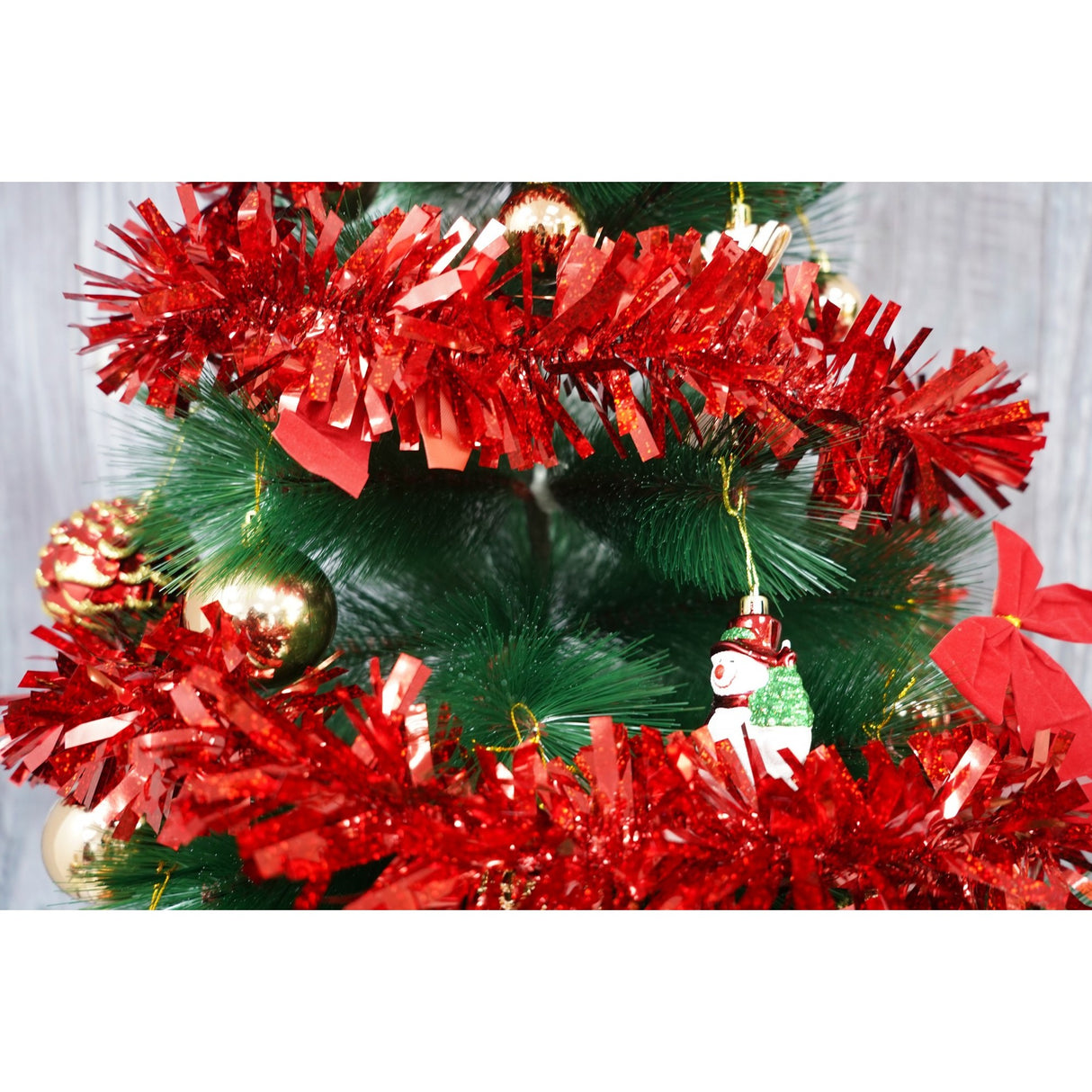 Beteala Craciun, Flippy, roșu, marimea: 2 m x 9 cm material:folie PVC, interior/exterior - vivimall.ro