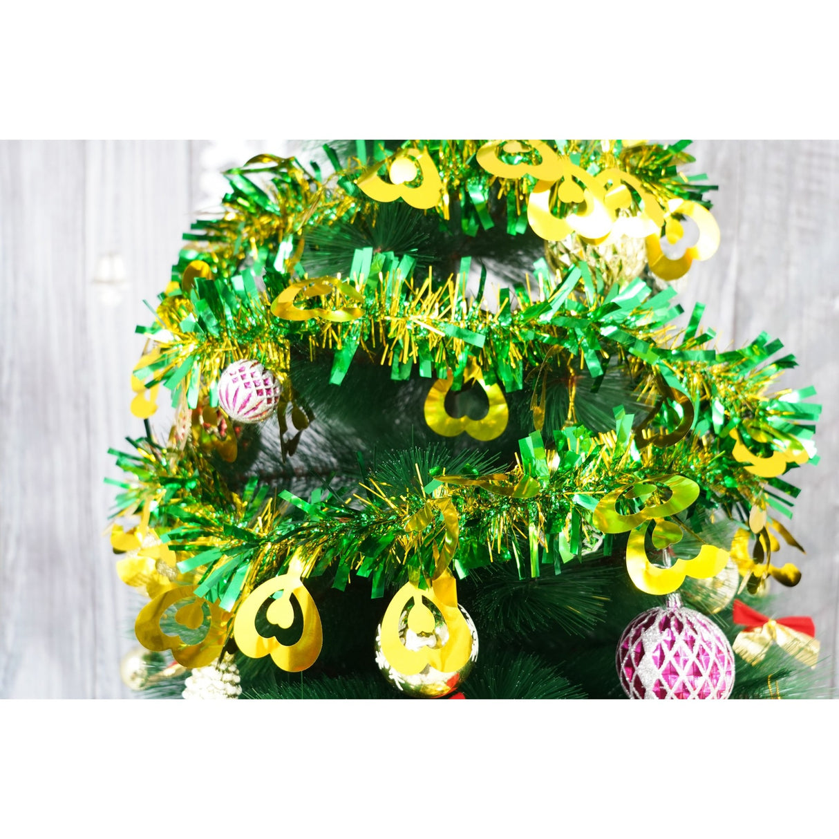 Beteala Craciun, Flippy, verde, marimea: 2 m x 11 cm x 9 cm material:folie PVC, interior/exterior - vivimall.ro