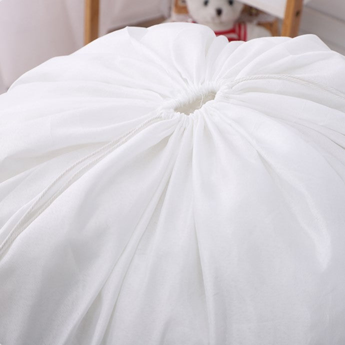 Cutie de Depozitare Pliabila, Vivimall, Impermeabila, cu Snur, Capacitate 100 L, cu Manere, 50x50x40cm, Model Frunze, Verde - vivimall.ro