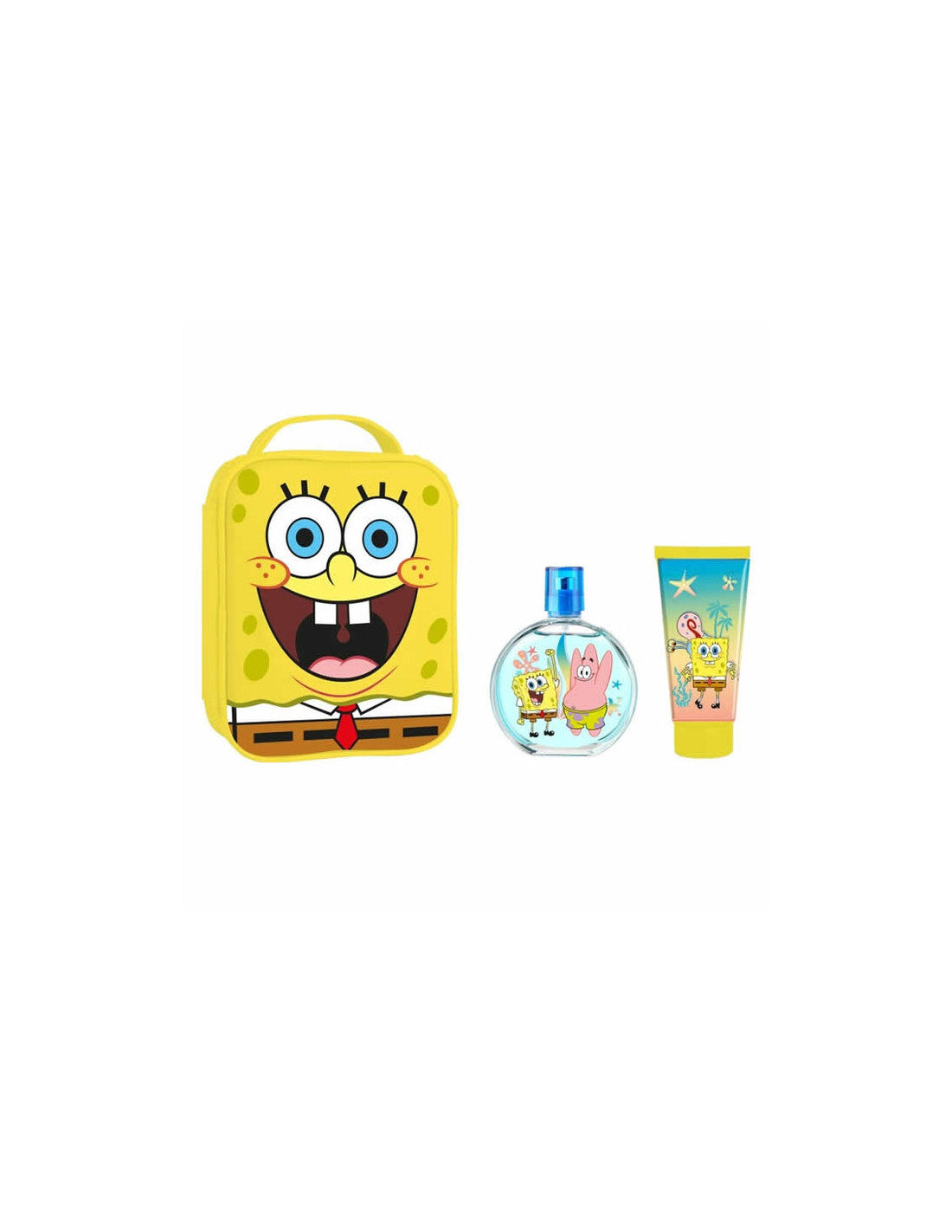 SpongeBob — Set copii: Eau de Toilette 100 ml + Gel de duș 100 ml + Trusă 3D (Air‑Val) - vivimall.ro
