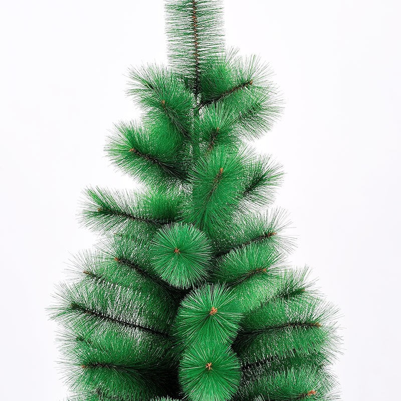 Brad artificial de Craciun tip pin, clasic, pentru interior/exterior, inaltime 90 cm, Vivimall, verde, suport de plastic inclus - vivimall.ro