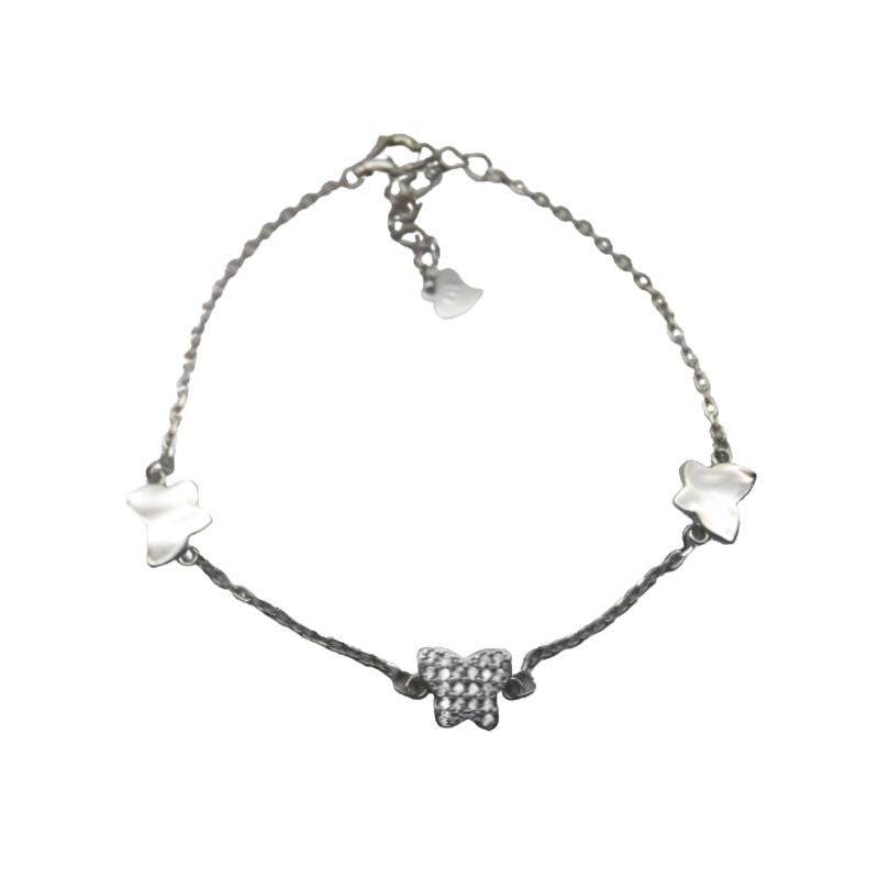 Bratara Argint 925 cu 3 Fluturasi - vivimall.ro