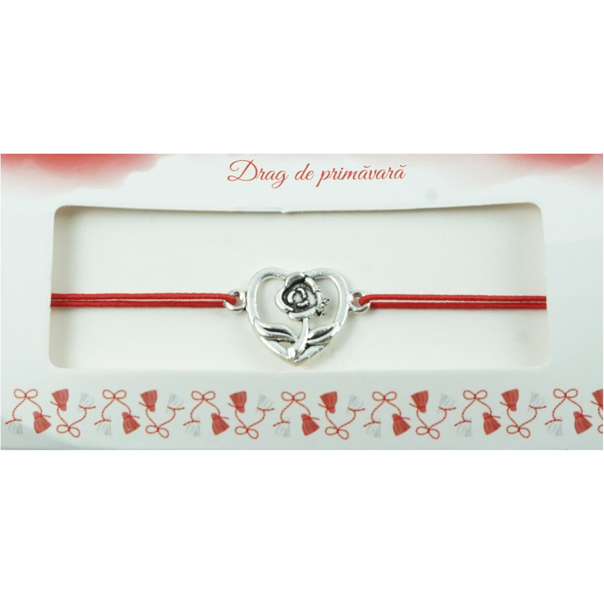 Bratara Jolie cu 2 Noduri Elastica Inimioara - vivimall.ro