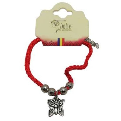 Bratara cu 4 Bile Jolie Fluture V4 - vivimall.ro