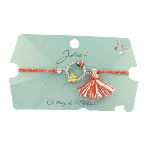 Bratara cu Ciucure Cerc cu Pietre - vivimall.ro