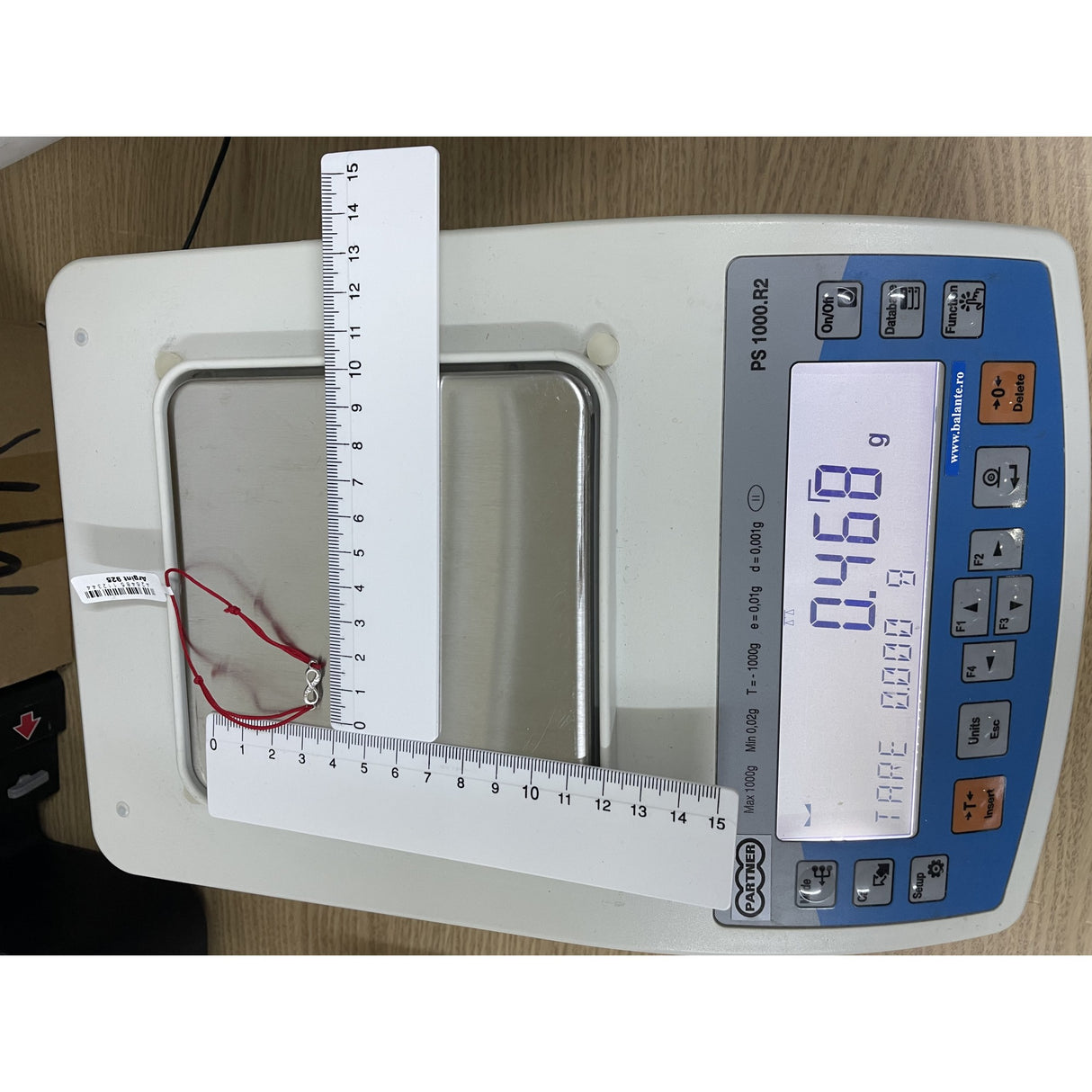 Bratara Snur Reglabil, Argint 925, Infinit cu Minizirconii, Jolie Sliver, 0.5 g, 1.5 cm x 0.5 cm - vivimall.ro