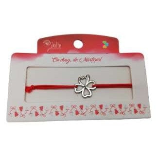 Bratara cu Nod Dublu Elastica V6 Trifoi - vivimall.ro