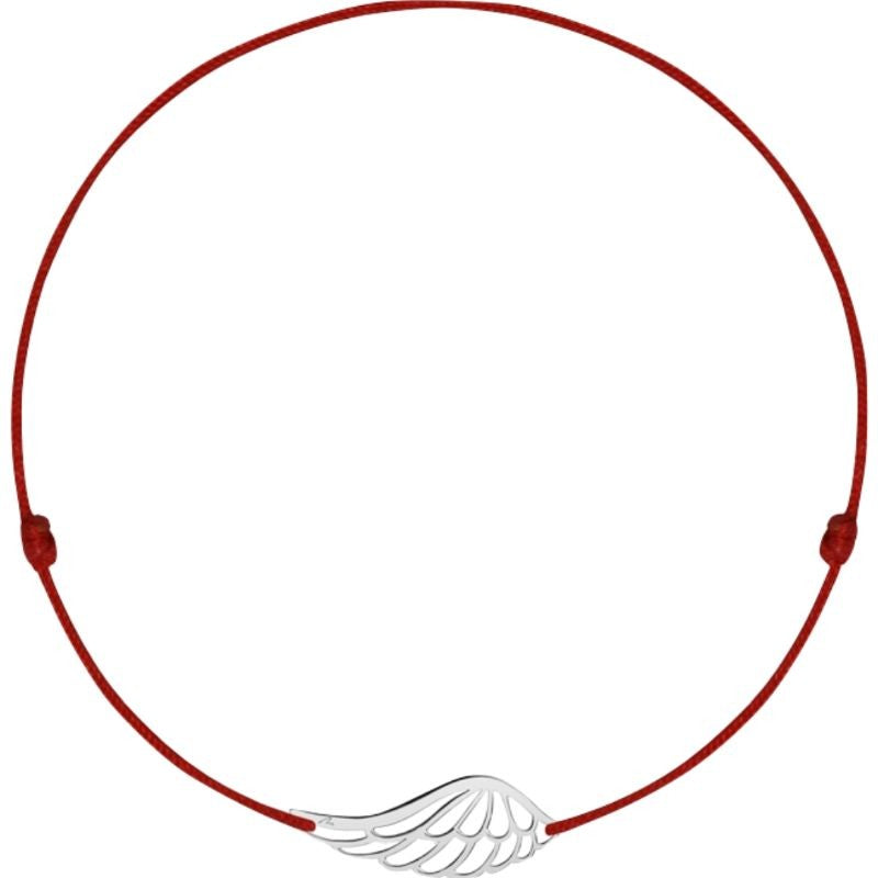 Bratara Snur Reglabil, Argint 925, Aripa, Jolie Silver, 0.7 g, 2 cm x 0.7 cm - vivimall.ro