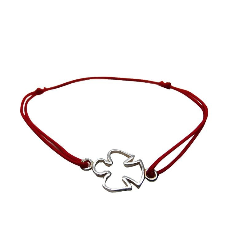 Bratara Snur Reglabil, Argint 925, Inger Contur, Jolie Silver, 0.7 g, 2 cm x 1.2 cm - vivimall.ro