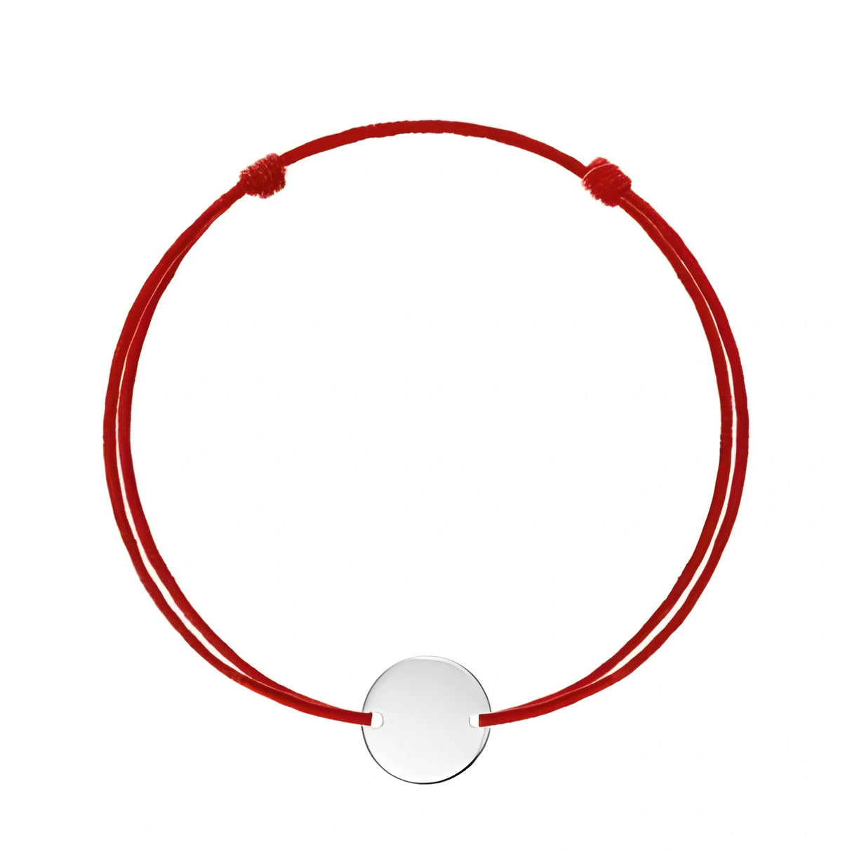 Bratara Snur Reglabil, Argint 925, Banut SuperMom, Jolie Silver, 0.8 g, 1.5 cm x 1.3 cm - vivimall.ro