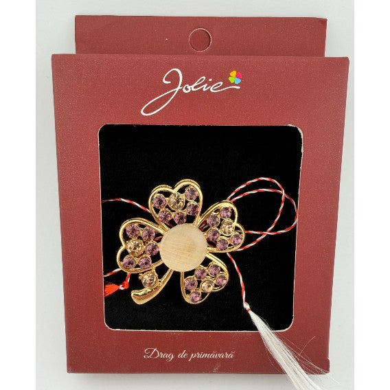 Brosa Vintage, MAterial Metal, Ambalaj Carton, Dimensiune Brosa Aproximativ 4-6 cm in Functie de Model, Model 3 - vivimall.ro