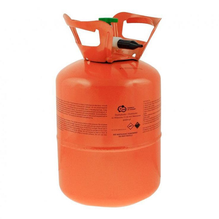 Butelie Heliu de Unica Folosinta, Vivimall, Butelie pentru 30 Baloane Latex, ideala pentru Petreceri si Evenimente, 0.20 m3, 24 x 24 x 42 cm, Rosu - vivimall.ro